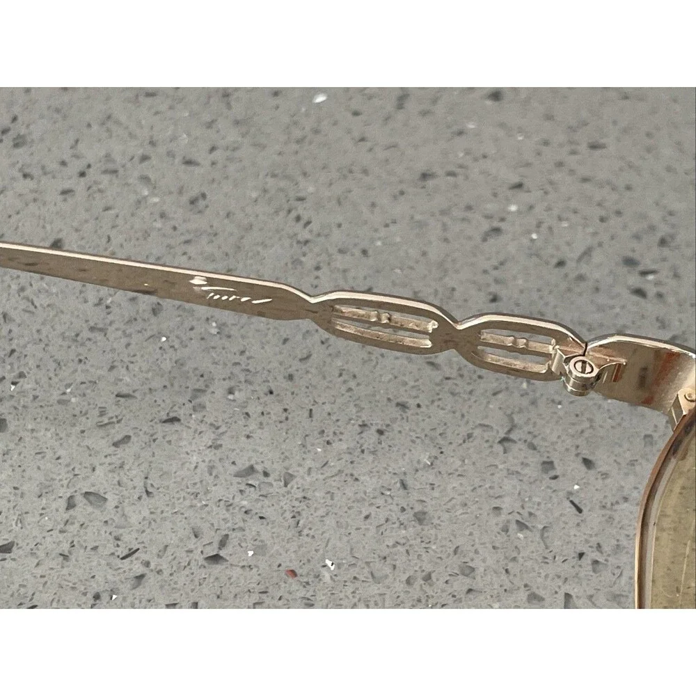 Tura Eyeglasses Frames ONLY Navy Blue Metal Full Rim 54-15-135 Mod 709 Teal